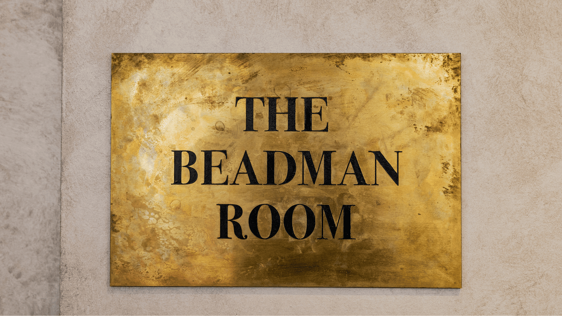 Beadman Room