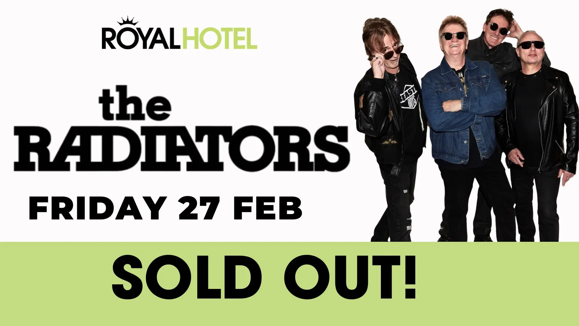 The Radiators Now The Radiators + Necko | Royal Hotel Queanbeyan